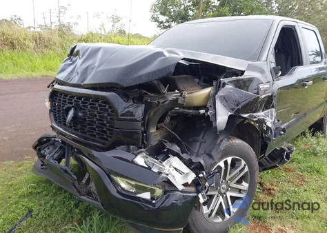 2022 Ford F-150 Xl из США, поврежденный, VIN 1FTFW1E52NKD42015